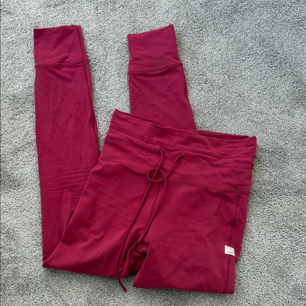 Vuori Women's pink drawstring Leggings